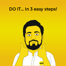 Do your Online income tax return with Gotax in 3 easy steps!